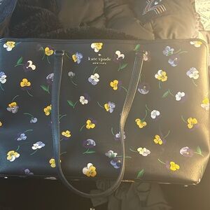 Kate spade flower tote bag
